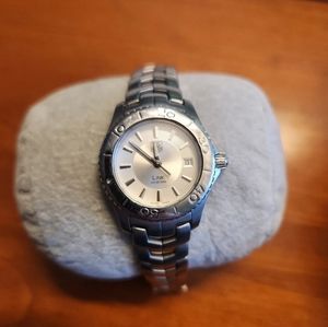 Tag Heuer Link WJ1310 womens silver and white watch